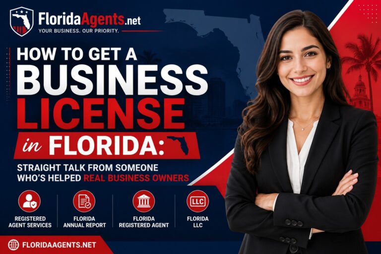 how to get a business license in Florida for a new company